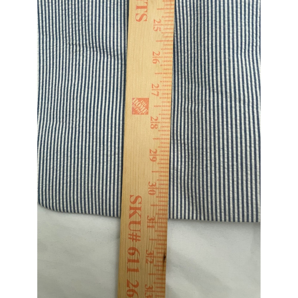 Lauren Ralph Lauren Seersucker Suit Mens 40R Blue White Striped Cotton 2pc - Picture 5 of 15